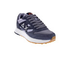 Zapatillas Sun68 AX zapatos Hombre modelo Jaki Bicolor Gris Cordón