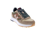 Zapatillas Sun68 AX zapatos Hombre modelo Jaki Bicolor Beige Cordón