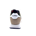 Zapatillas Sun68 AX zapatos Hombre modelo Jaki Bicolor Beige Cordón
