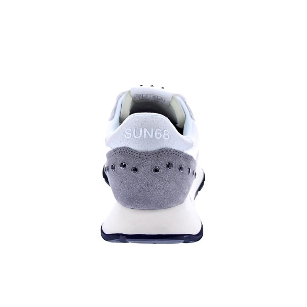 Zapatillas Sun68 AX zapatos Mujer modelo Ally Studs Blanco Cordón