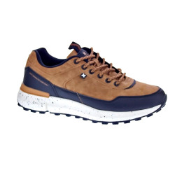 Zapatillas Xti zapatos Hombre modelo 144693 Marrón Cordón 2