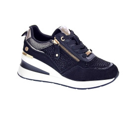 Zapatillas Xti zapatos Mujer modelo 144377 Negro Cordón 2