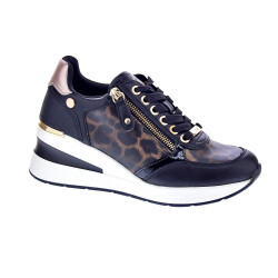 Zapatillas Xti zapatos Mujer modelo 144378 Negro Cordón 2