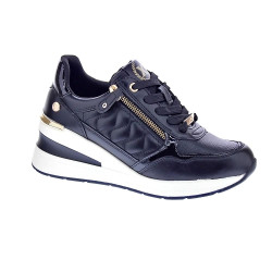 Zapatillas Xti zapatos Mujer modelo 144380 Negro Cordón 2