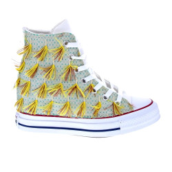 Zapatillas botas Converse zapatos Mujer modelo ChuckTaylor Blanco 