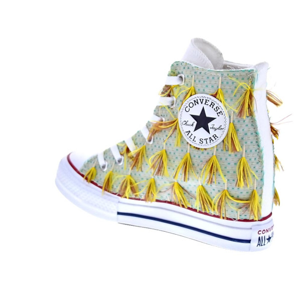Zapatillas botas Converse zapatos Mujer modelo ChuckTaylor Blanco 