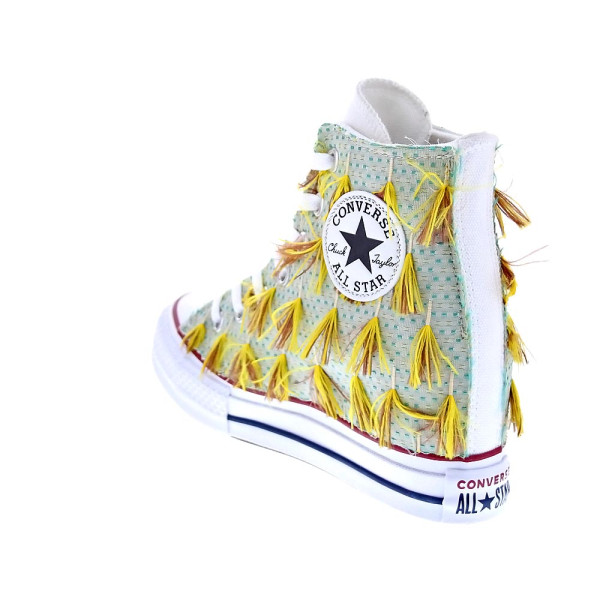 Zapatillas botas Converse zapatos Mujer modelo ChuckTaylor Blanco 