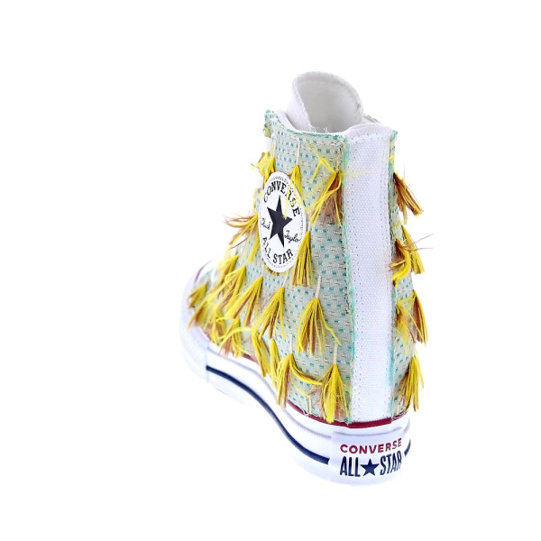 Zapatillas botas Converse zapatos Mujer modelo ChuckTaylor Blanco 