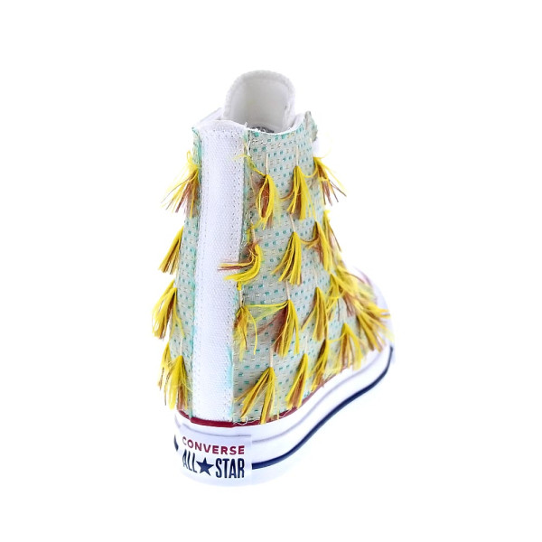 Zapatillas botas Converse zapatos Mujer modelo ChuckTaylor Blanco 