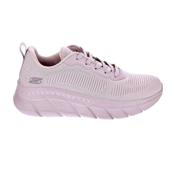 Zapatillas Skechers zapatos Mujer modelo Bobs B Flex Rosa Cordón