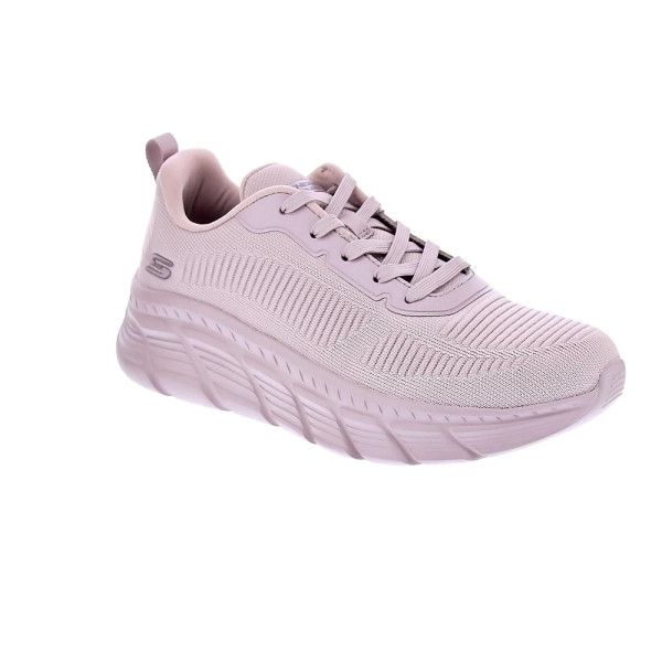 Zapatillas Skechers zapatos Mujer modelo Bobs B Flex Rosa Cordón