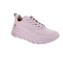 Zapatillas Skechers zapatos Mujer modelo Bobs B Flex Rosa Cordón