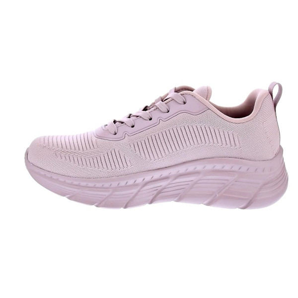 Zapatillas Skechers zapatos Mujer modelo Bobs B Flex Rosa Cordón