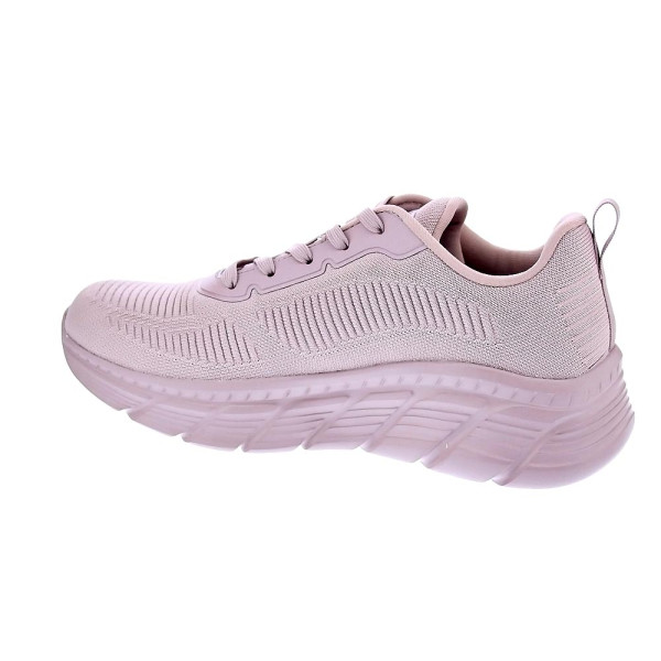 Zapatillas Skechers zapatos Mujer modelo Bobs B Flex Rosa Cordón