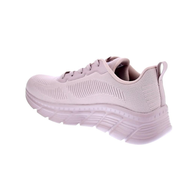 Zapatillas Skechers zapatos Mujer modelo Bobs B Flex Rosa Cordón