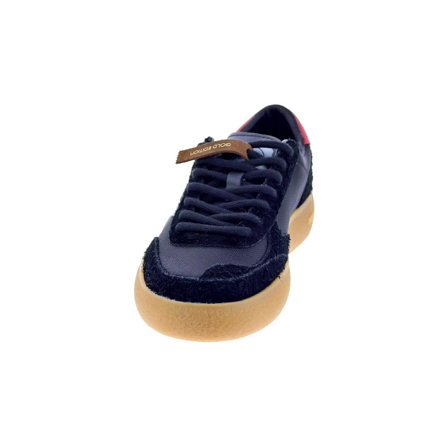 Zapatillas Sun68 AX zapatos Hombre modelo Luis Low Negro Cordón