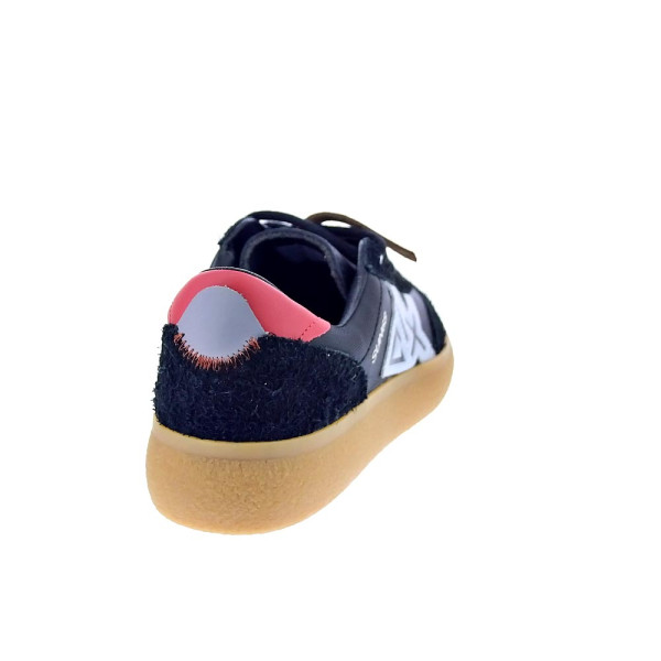 Zapatillas Sun68 AX zapatos Hombre modelo Luis Low Negro Cordón