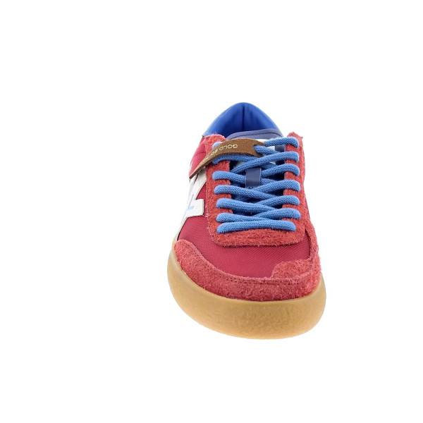 Zapatillas Sun68 AX zapatos Hombre modelo Luis Low Rojo Cordón