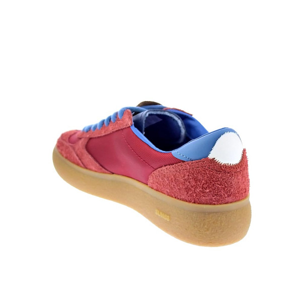 Zapatillas Sun68 AX zapatos Hombre modelo Luis Low Rojo Cordón