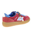 Zapatillas Sun68 AX zapatos Hombre modelo Luis Low Rojo Cordón