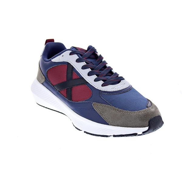Zapatillas Munich zapatos Hombre modelo Loop 04 Azul Cordón