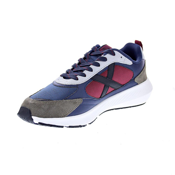 Zapatillas Munich zapatos Hombre modelo Loop 04 Azul Cordón