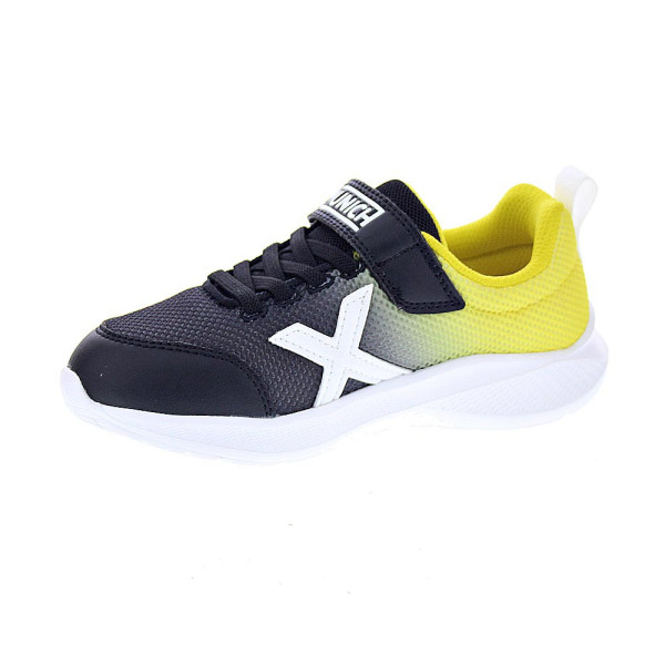 Zapatillas Munich zapatos Niño modelo Mini Leta 03 Negro Velcro