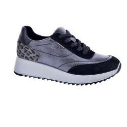 Zapatillas Imac zapatos Mujer modelo 858248 Plata Cordón 2