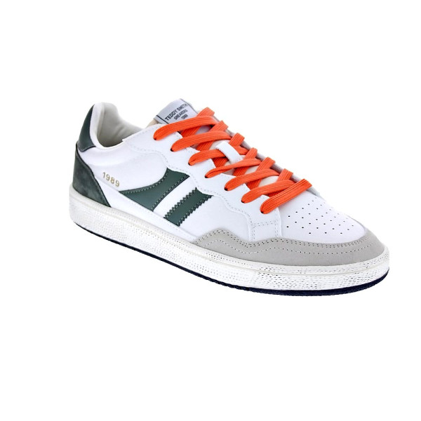 Zapatillas Teddy Smith zapatos Hombre modelo 120309 Blanco Cordón