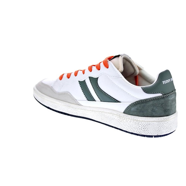 Zapatillas Teddy Smith zapatos Hombre modelo 120309 Blanco Cordón