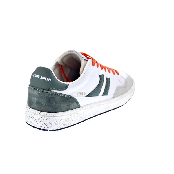 Zapatillas Teddy Smith zapatos Hombre modelo 120309 Blanco Cordón