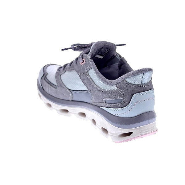 Zapatillas Skechers zapatos Mujer modelo Slip-ins Glide Step Sole Gris Cordón