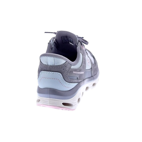 Zapatillas Skechers zapatos Mujer modelo Slip-ins Glide Step Sole Gris Cordón