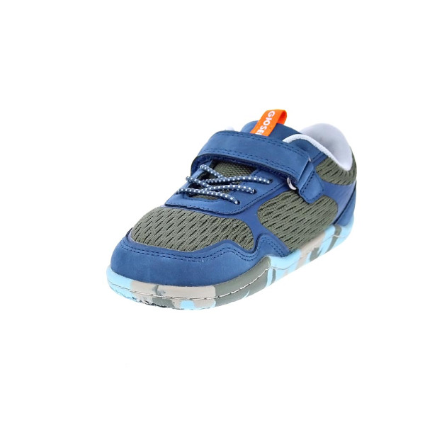 Zapatillas Gioseppo zapatos Niño modelo Erith Barefoot Azul Velcro