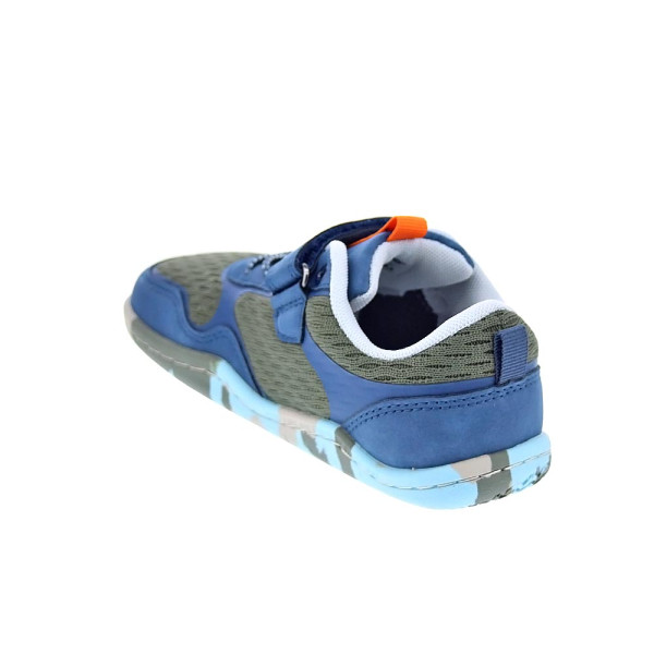 Zapatillas Gioseppo zapatos Niño modelo Erith Barefoot Azul Velcro