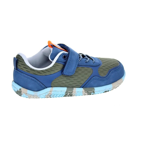 Zapatillas Gioseppo zapatos Niño modelo Erith Barefoot Azul Velcro