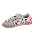 Zapatillas Gioseppo zapatos Niña modelo Islington Barefoot Beige Velcro