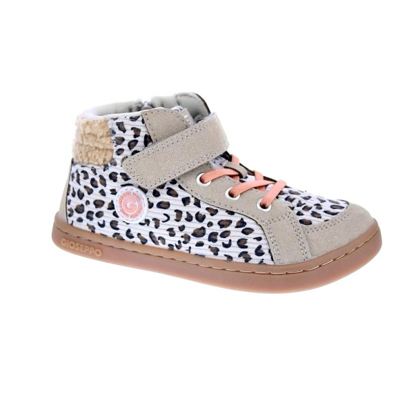 Zapatillas botas Gioseppo zapatos Niña modelo Amiret Barefoot Beige Velcro