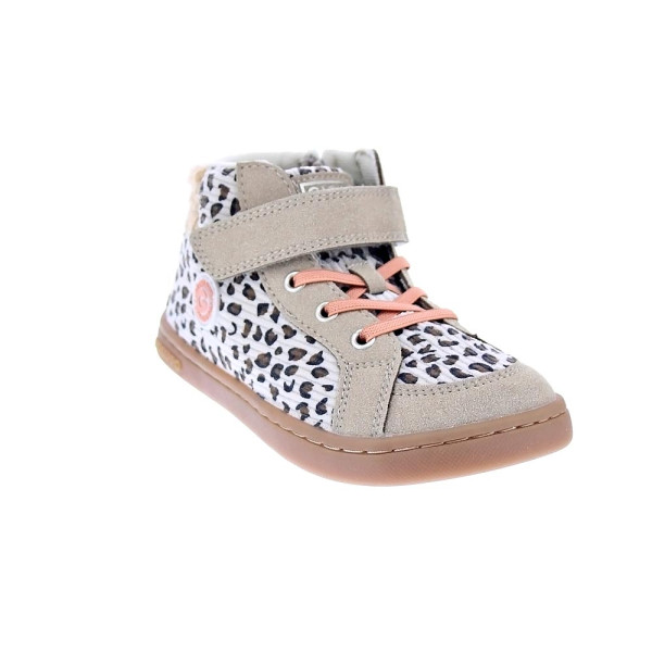 Zapatillas botas Gioseppo zapatos Niña modelo Amiret Barefoot Beige Velcro