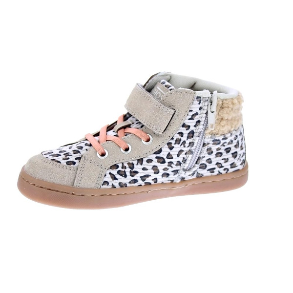 Zapatillas botas Gioseppo zapatos Niña modelo Amiret Barefoot Beige Velcro