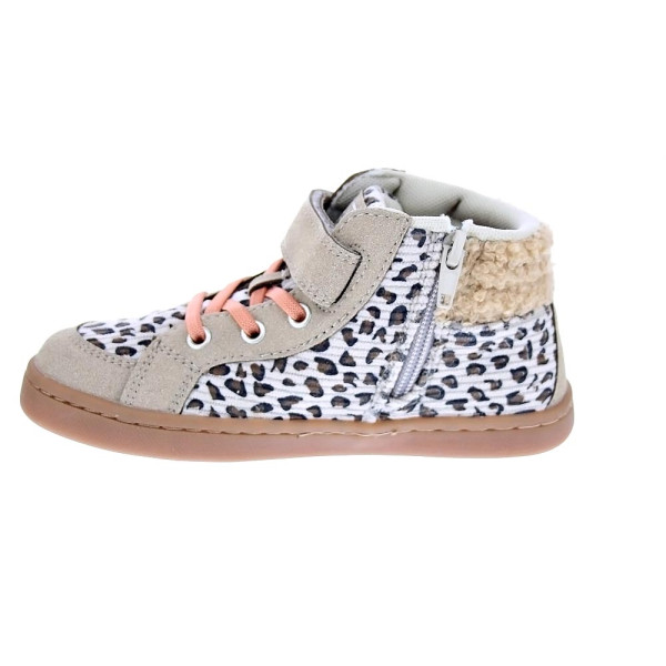 Zapatillas botas Gioseppo zapatos Niña modelo Amiret Barefoot Beige Velcro