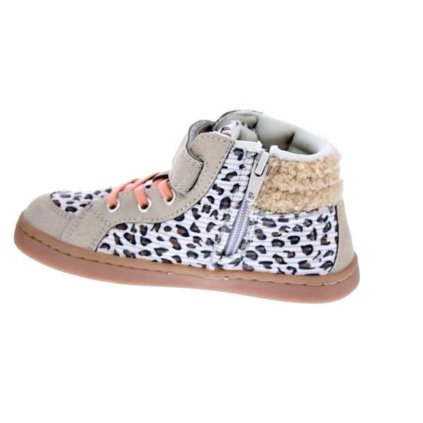 Zapatillas botas Gioseppo zapatos Niña modelo Amiret Barefoot Beige Velcro