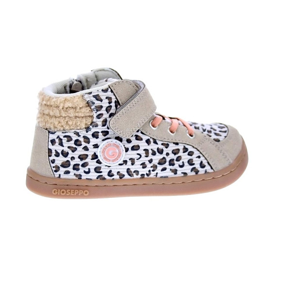 Zapatillas botas Gioseppo zapatos Niña modelo Amiret Barefoot Beige Velcro