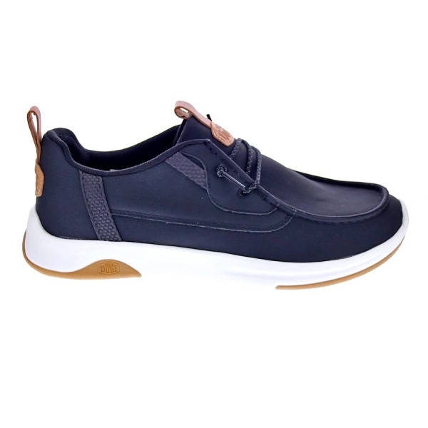 Mocasines Hey Dude zapatos Hombre modelo Wally Drift Negro Elástico