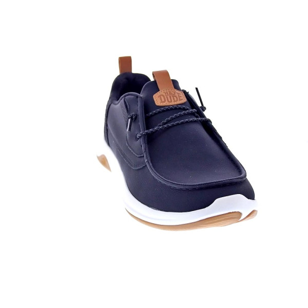 Mocasines Hey Dude zapatos Hombre modelo Wally Drift Negro Elástico