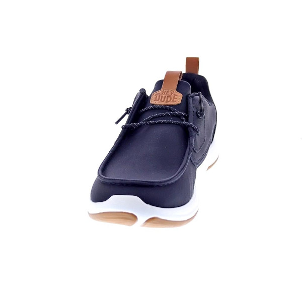Mocasines Hey Dude zapatos Hombre modelo Wally Drift Negro Elástico