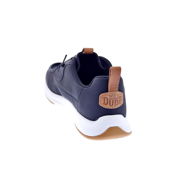 Mocasines Hey Dude zapatos Hombre modelo Wally Drift Negro Elástico