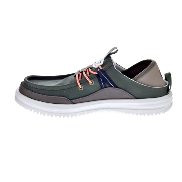 Mocasines Hey Dude zapatos Hombre modelo Bradley Slipper Verde Elástico