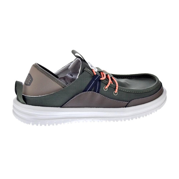 Mocasines Hey Dude zapatos Hombre modelo Bradley Slipper Verde Elástico