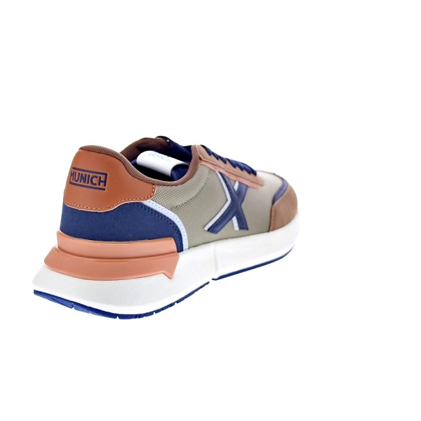 Zapatillas Munich zapatos Hombre modelo Versus 107 Marrón Cordón